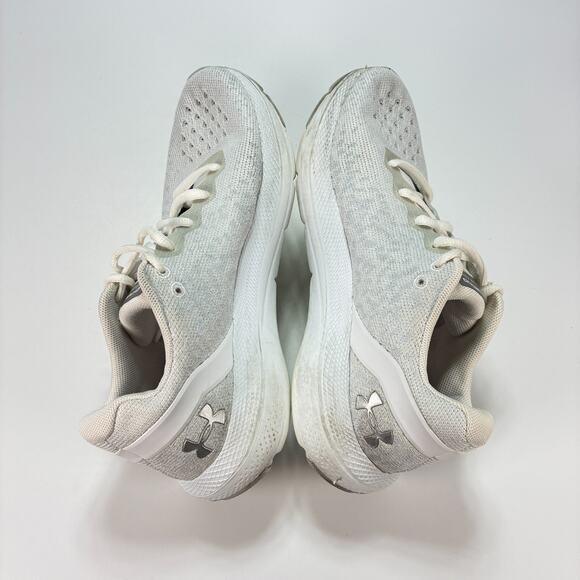 Under Armour Charged Impulse Knit Gray Running Shoes 3022603-100 Women's Size 8 - Picture 7 of 10